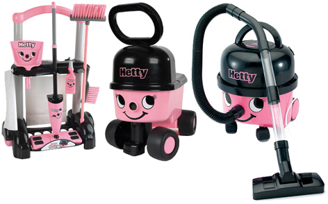 hetty hoover cleaning trolley